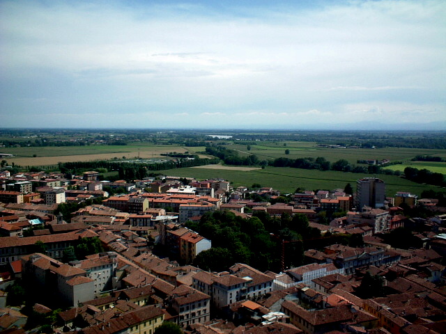 Cremona vista dal Torrazzo.